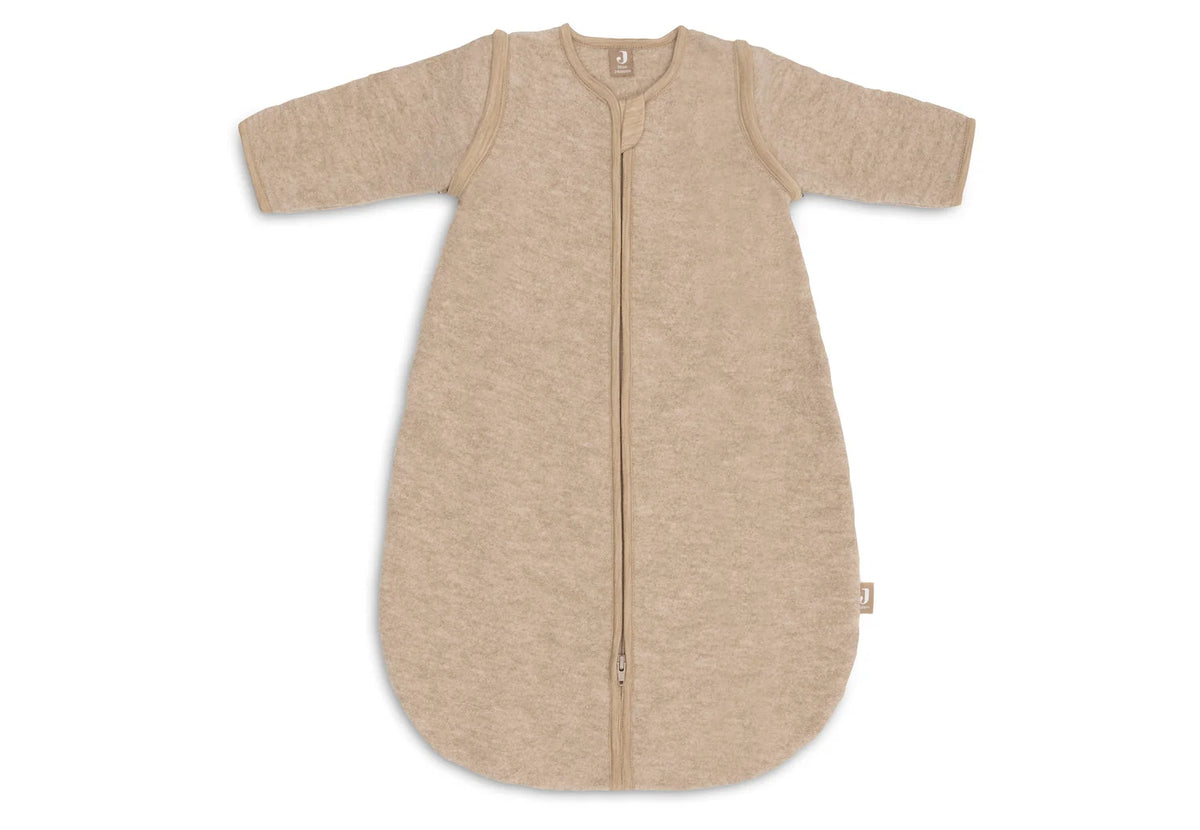 Slaapzak met afneembare mouwen rond - Merino Wool Felted Jollein