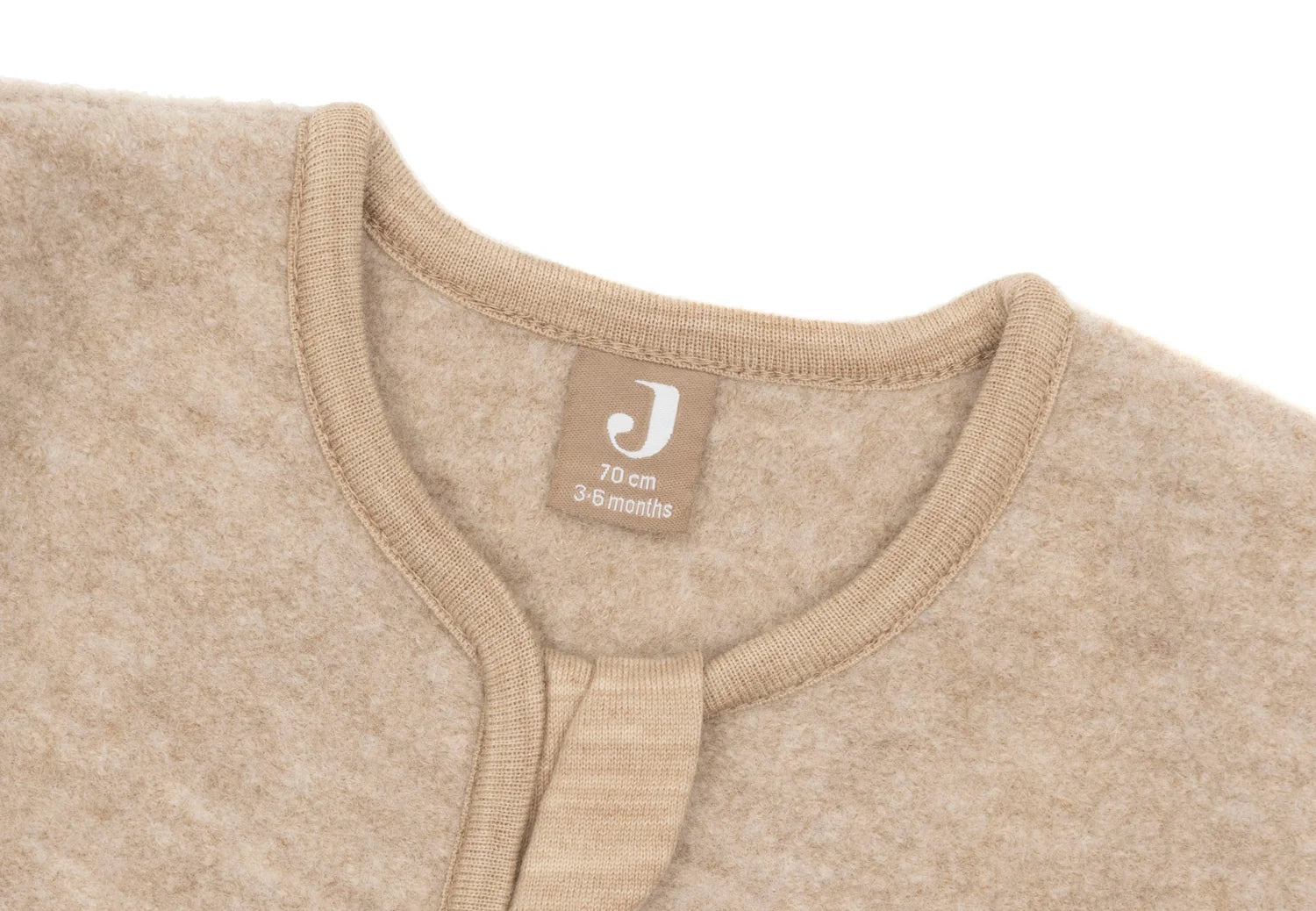 Slaapzak met afneembare mouwen rond - Merino Wool Felted Jollein