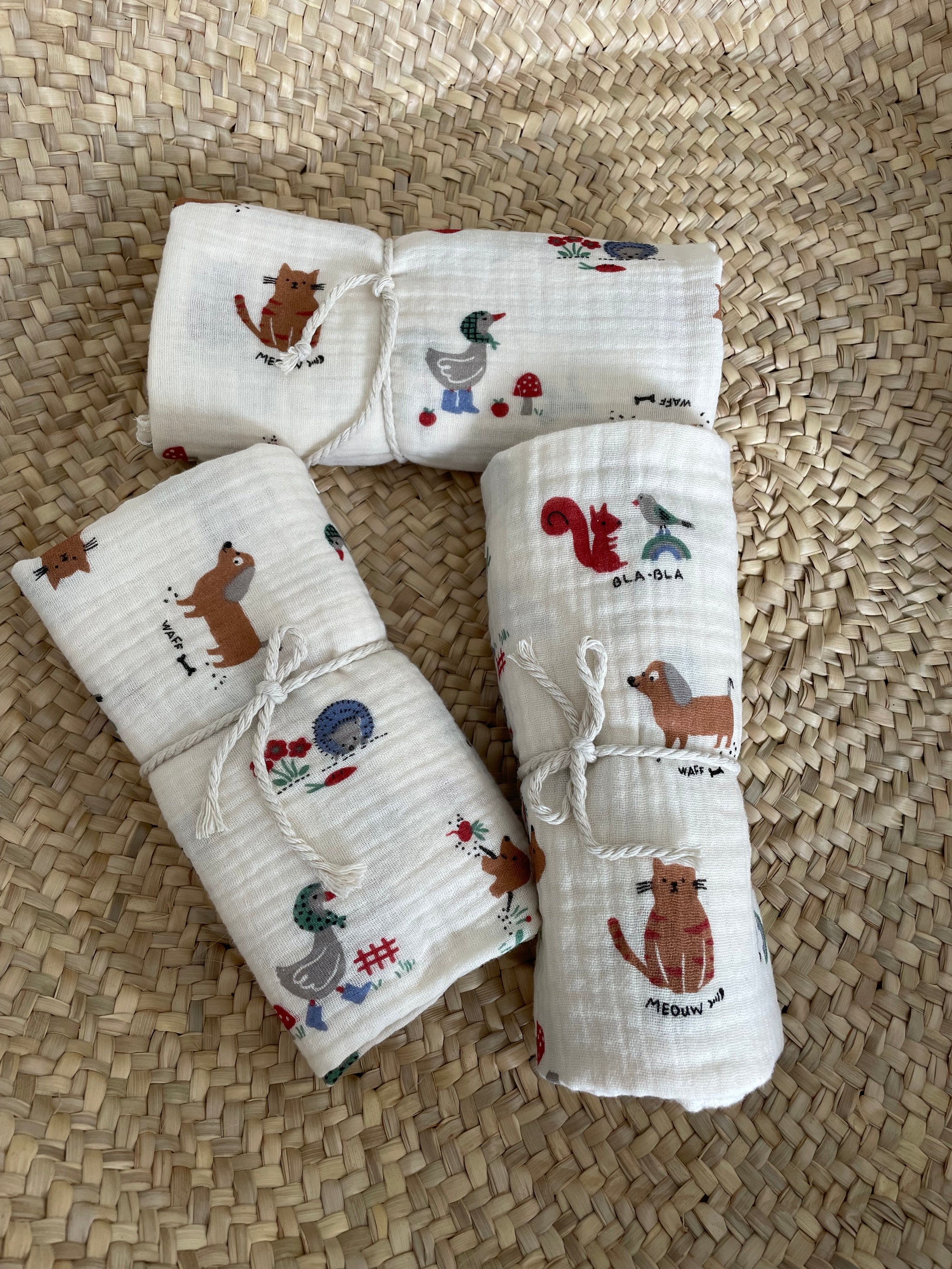 Hydrofiele doek, Swaddle herfst pret
