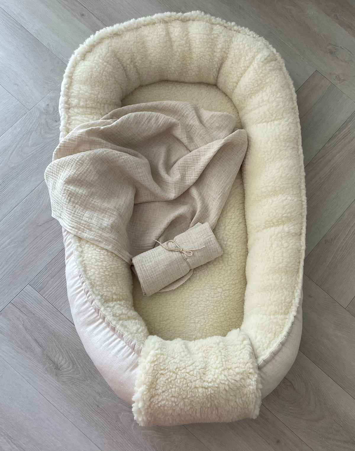 Hydrofiele doek, linnenlook