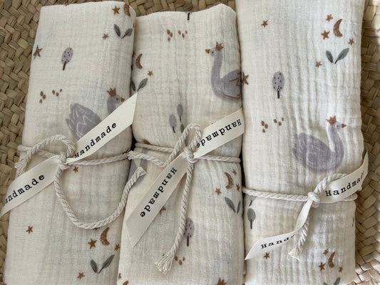 Hydrofiele doek, Swaddle zwanen