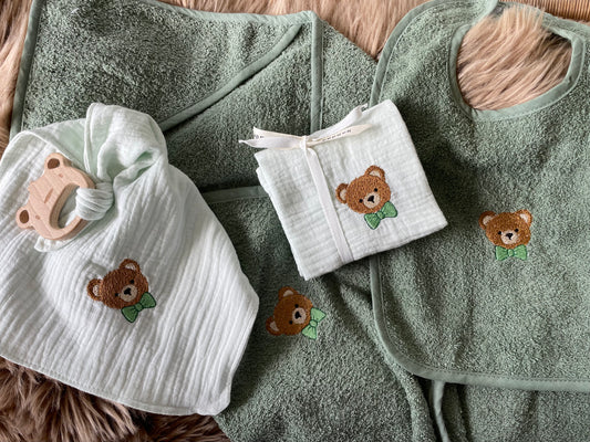 Hydrofiele doek groene beer