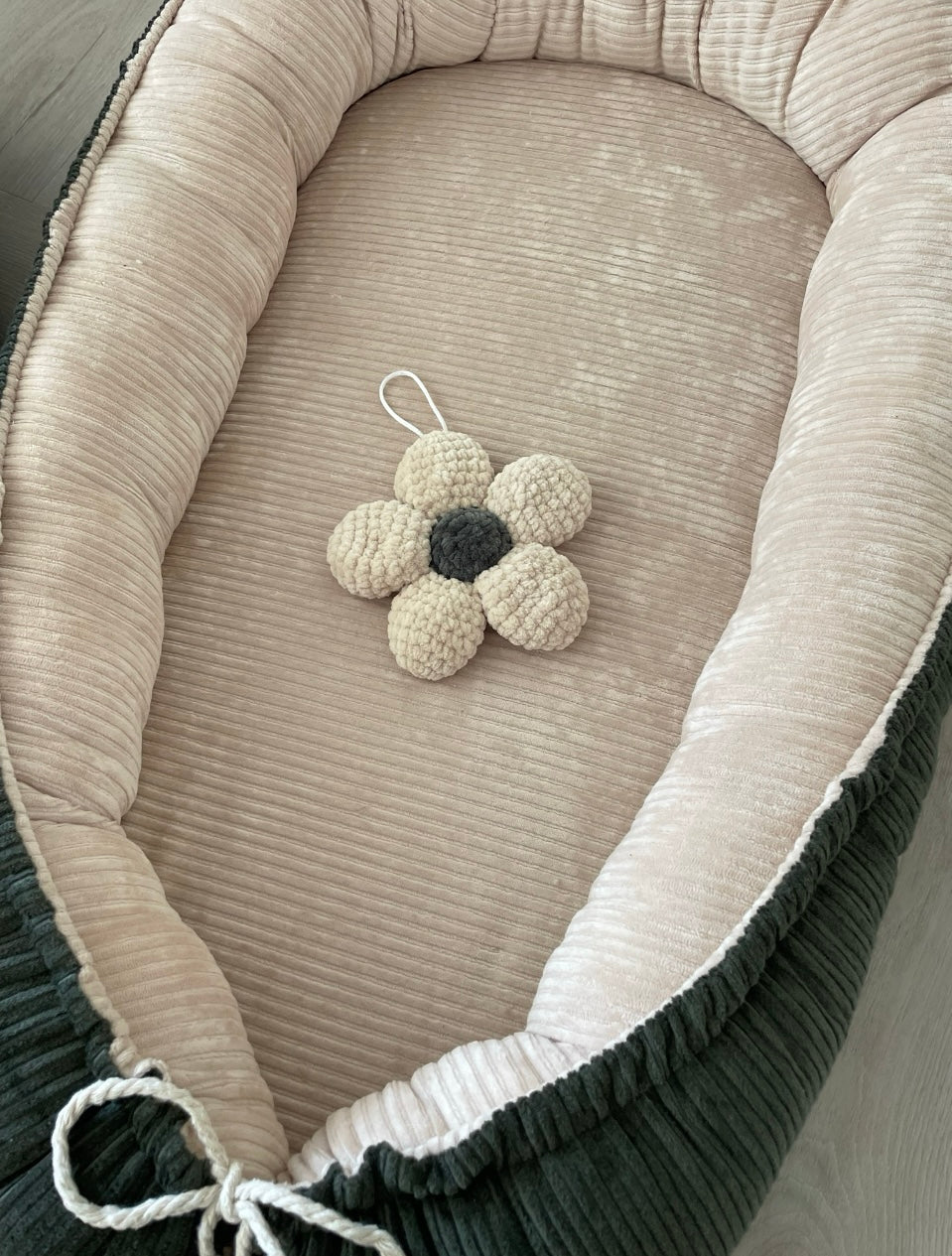 Babynestje rib khaki