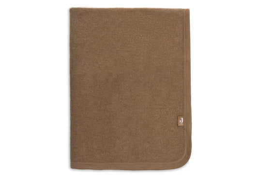 Deken - Merino Wool Vilt Jollein Donker Hazelnoot