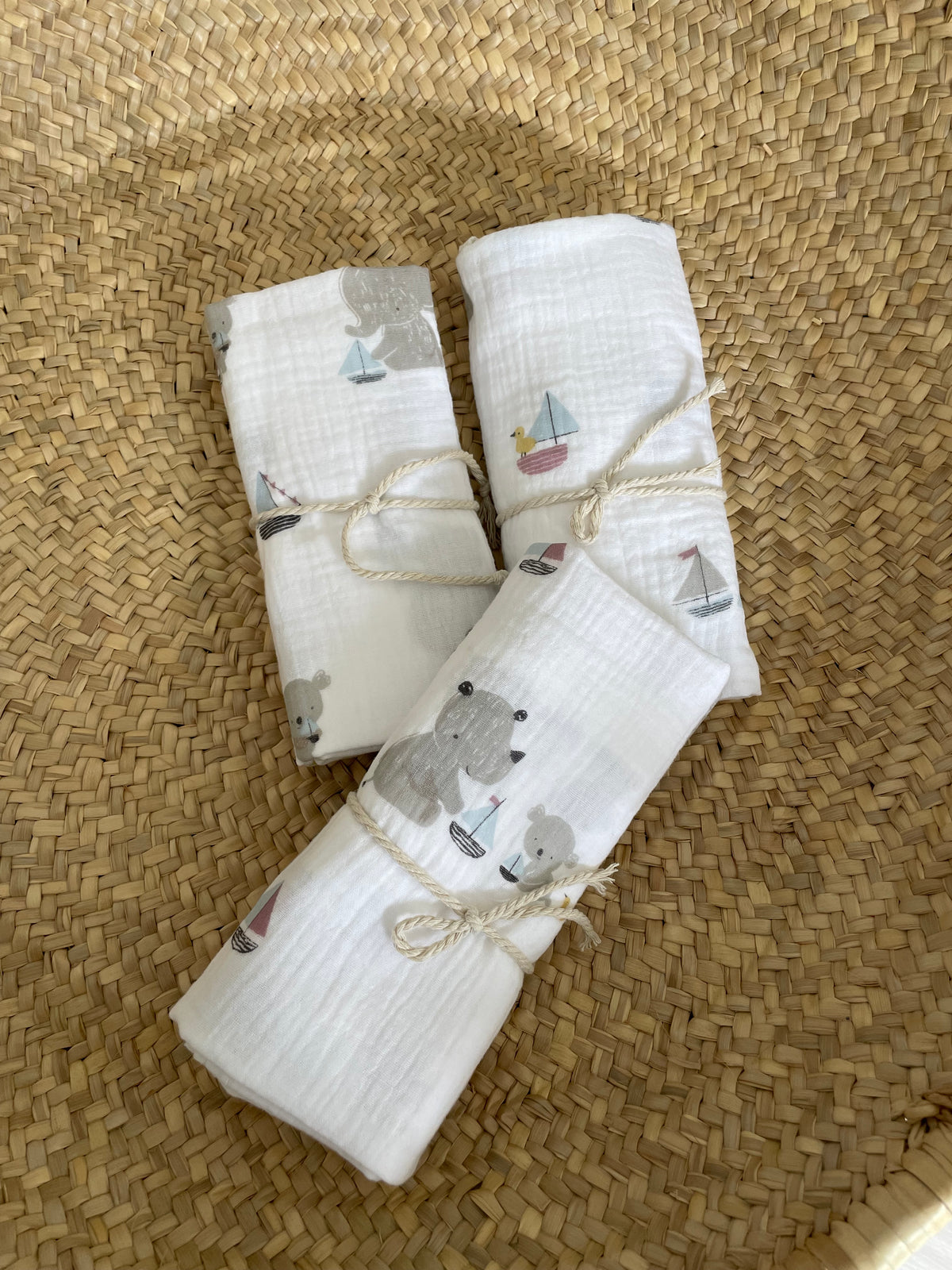 Hydrofiele doek, Swaddle waterpret