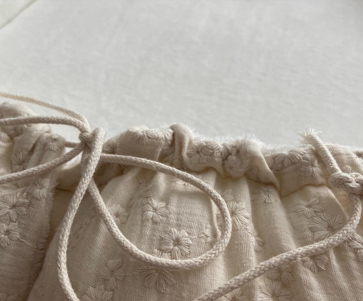 Tweelingnestje Embroidery bamboe