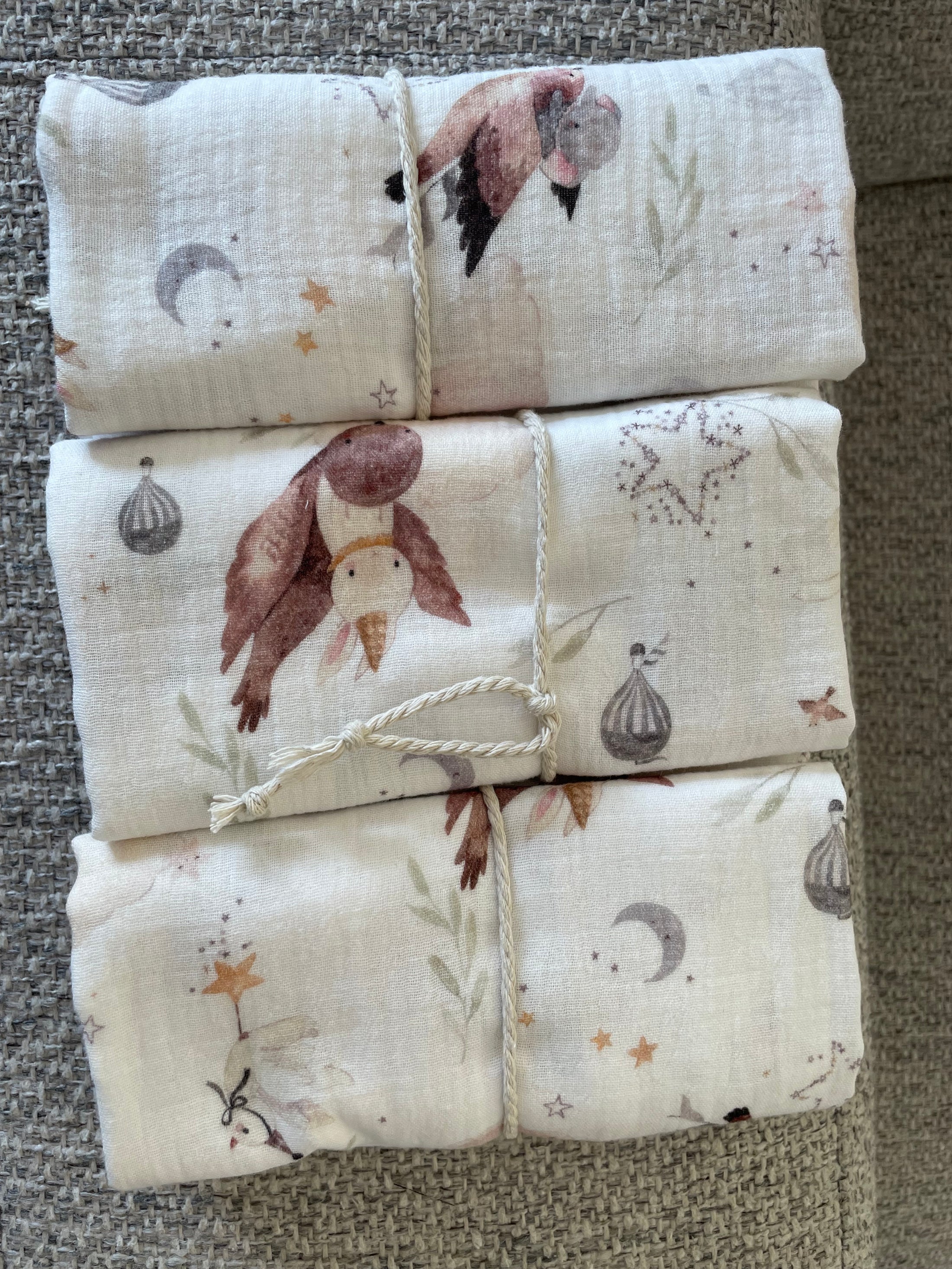 Hydrofiele doek, Swaddle boho luchtballon