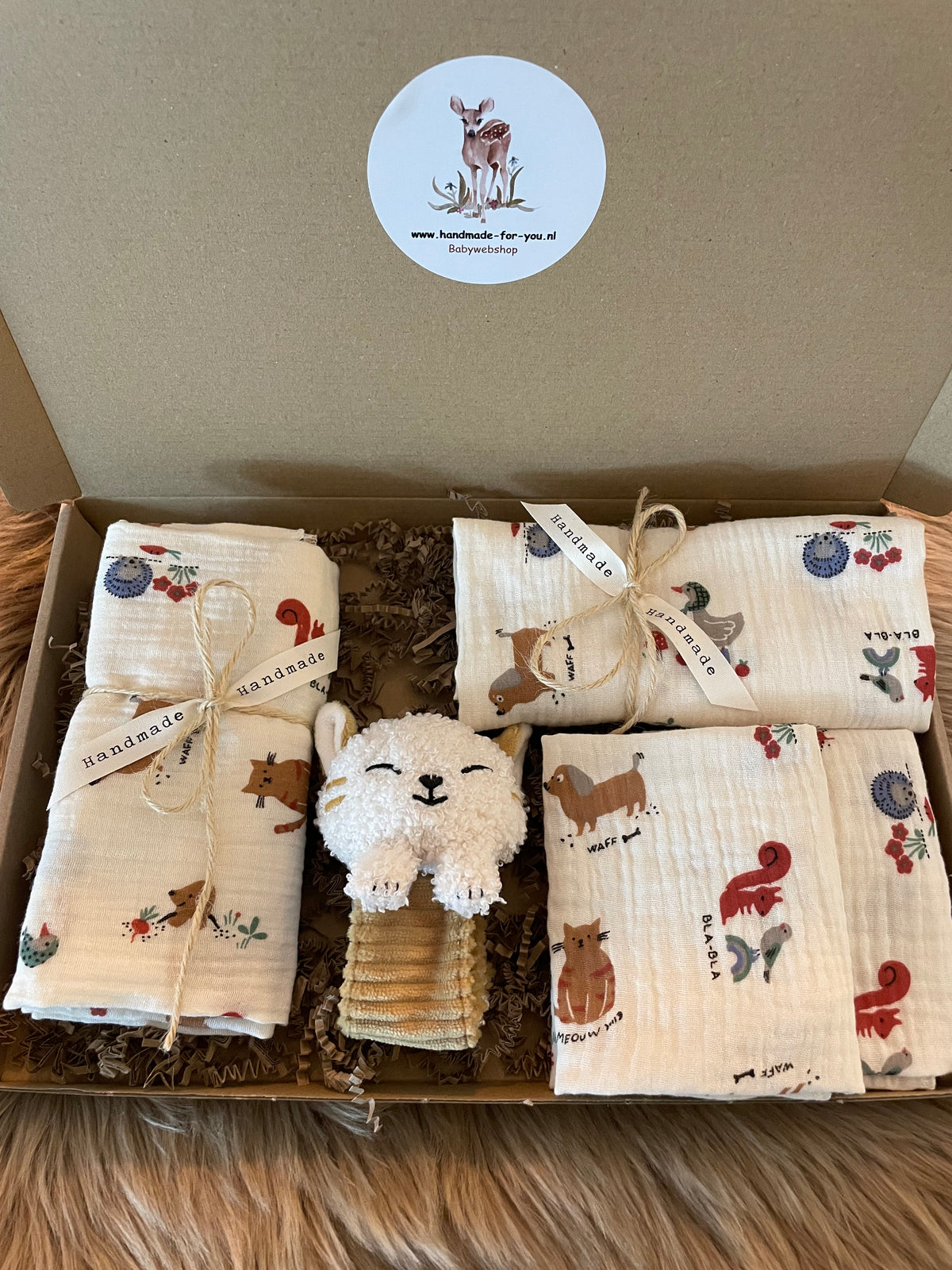 Kado pakket herfst kat Charlie