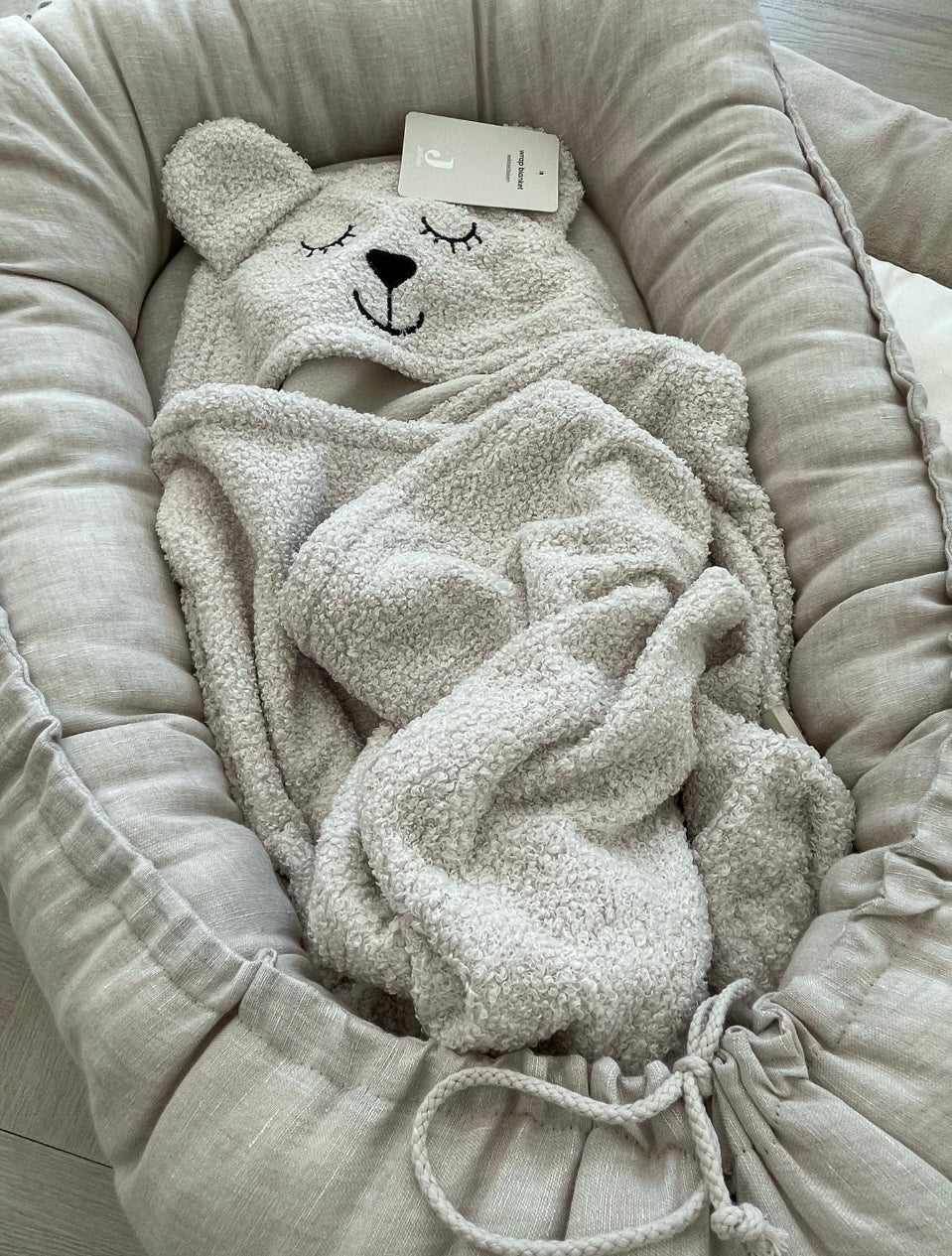 Babynestje full linnen