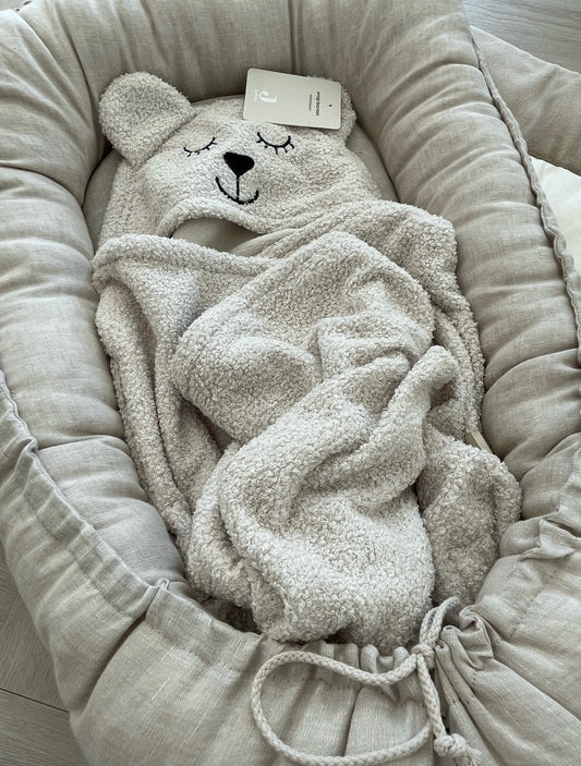 Babynestje full linnen