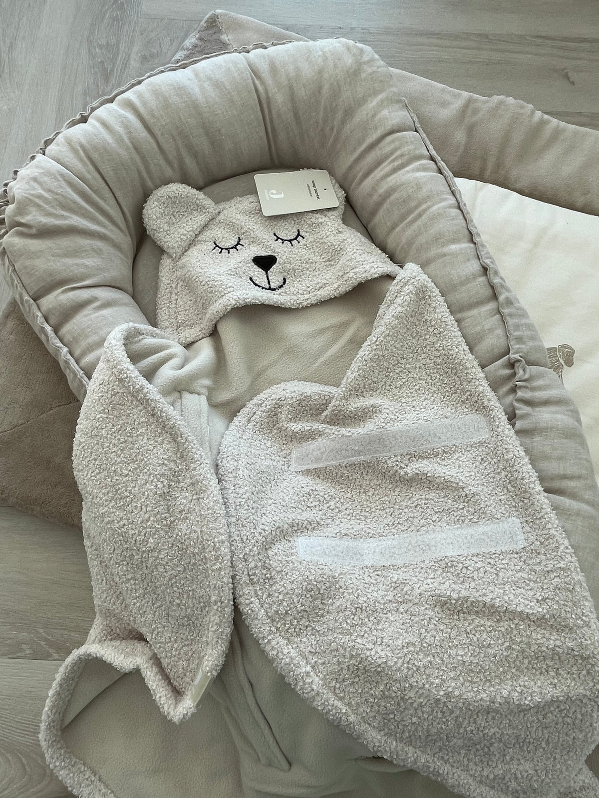 Babynestje full linnen