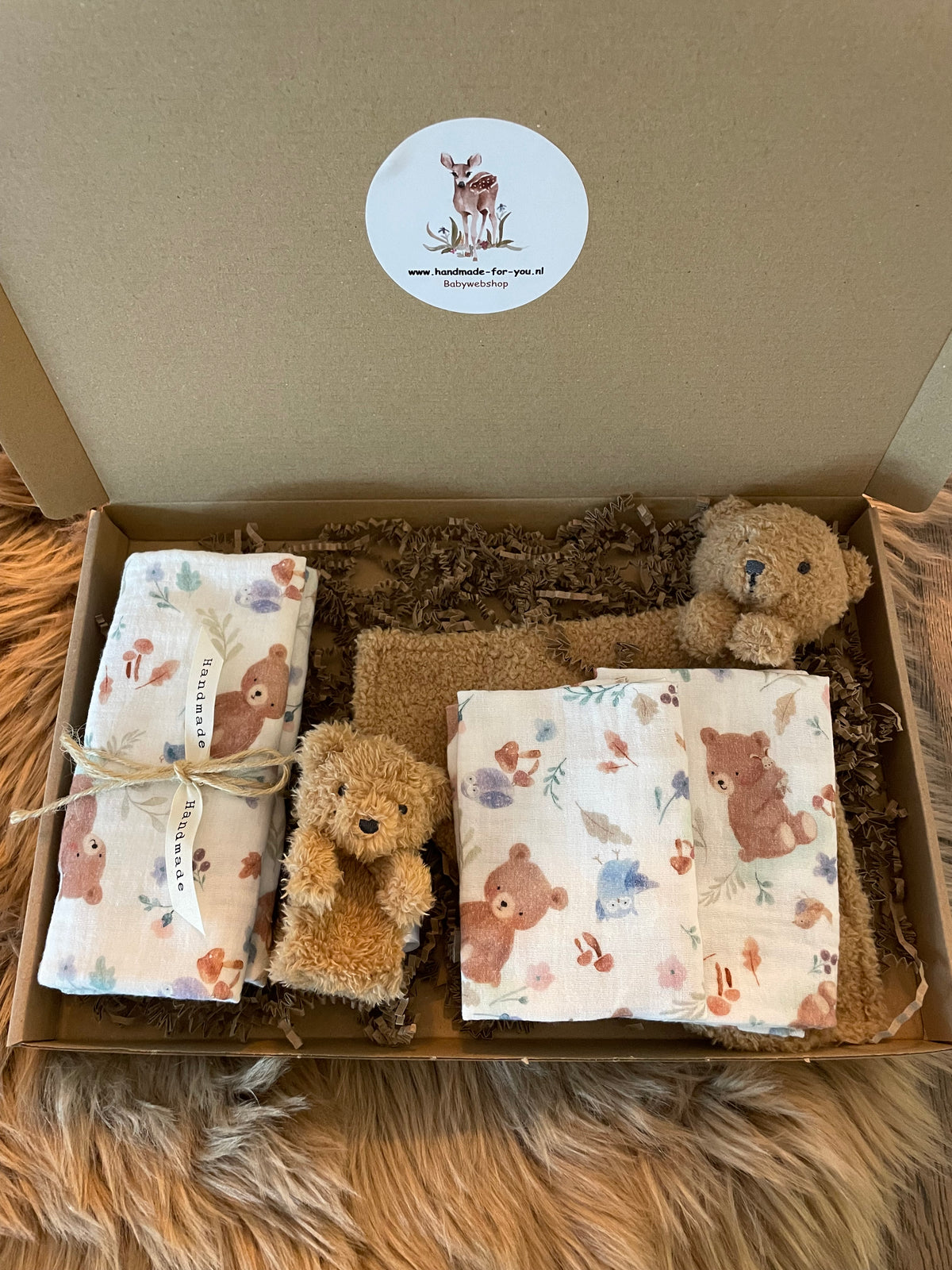 Kado pakket little Brave Bear