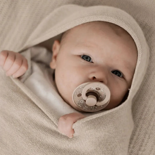 Pointelle snuggle coco beige