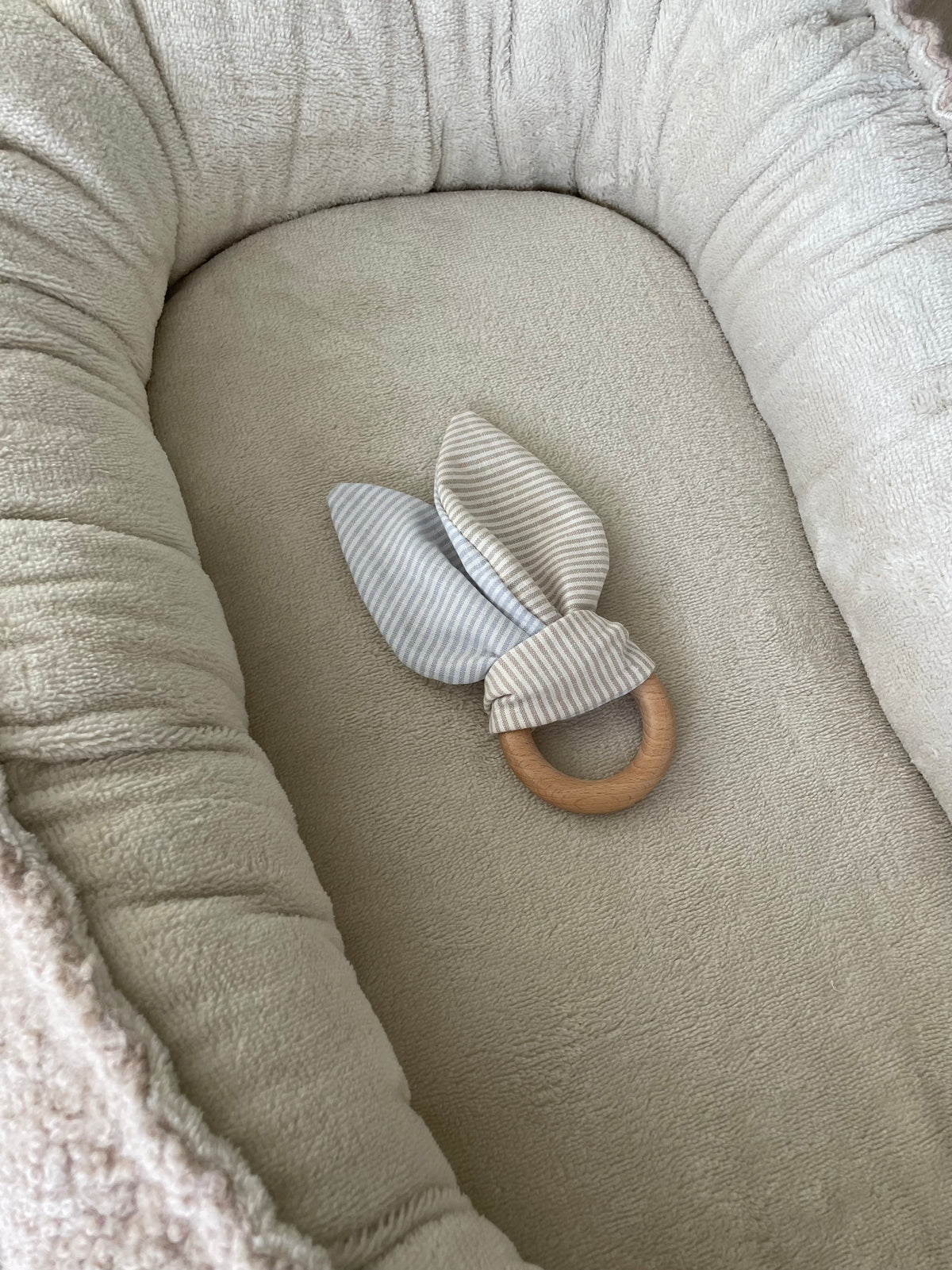 Babynestje bouclé zand