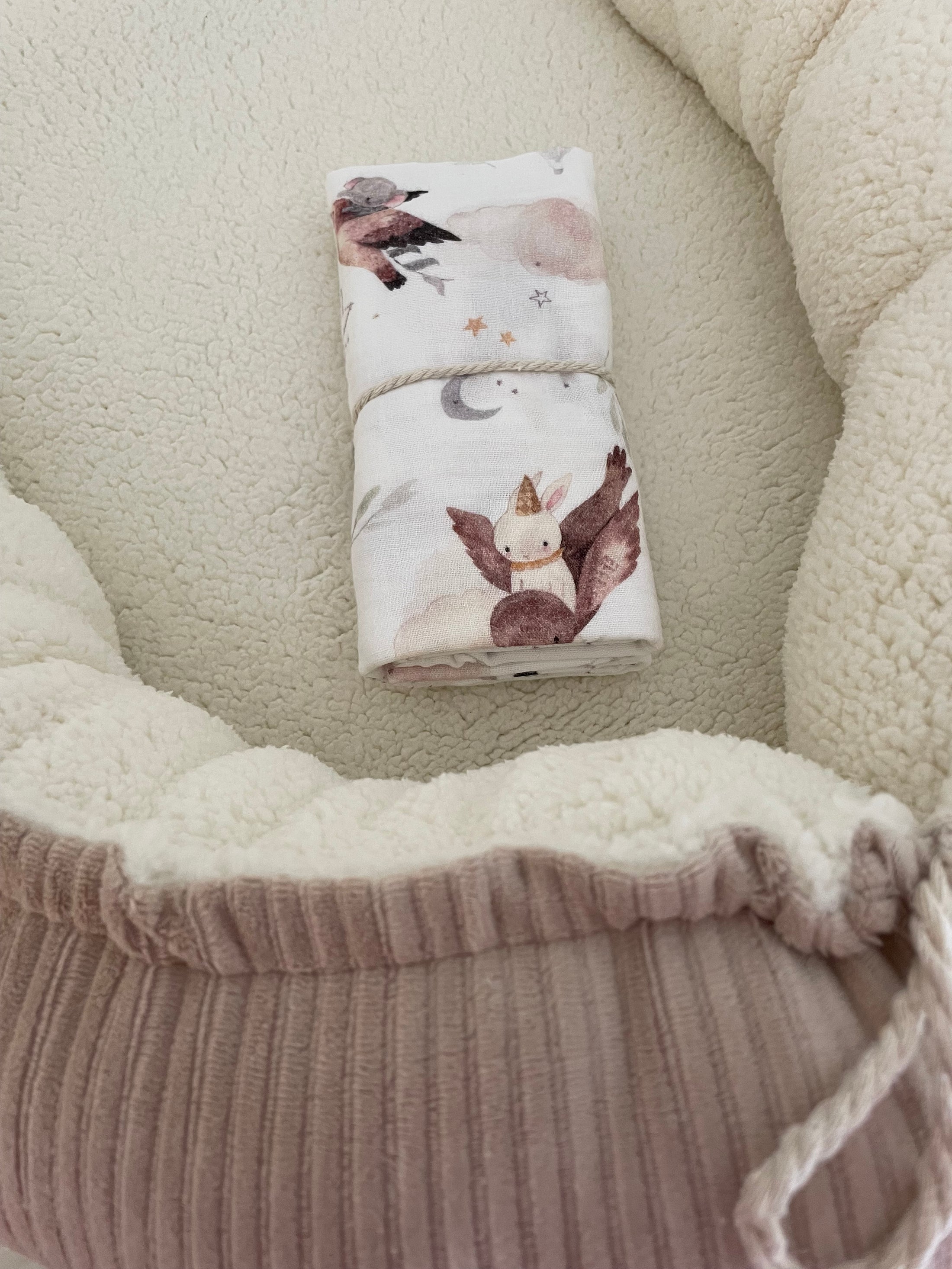 Hydrofiele doek, Swaddle boho luchtballon