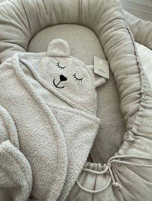 Babynestje full linnen