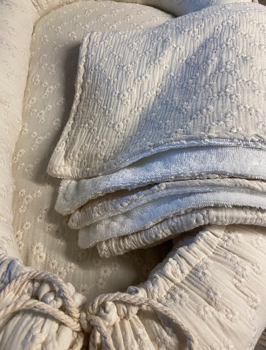 Deken bamboe Embroidery