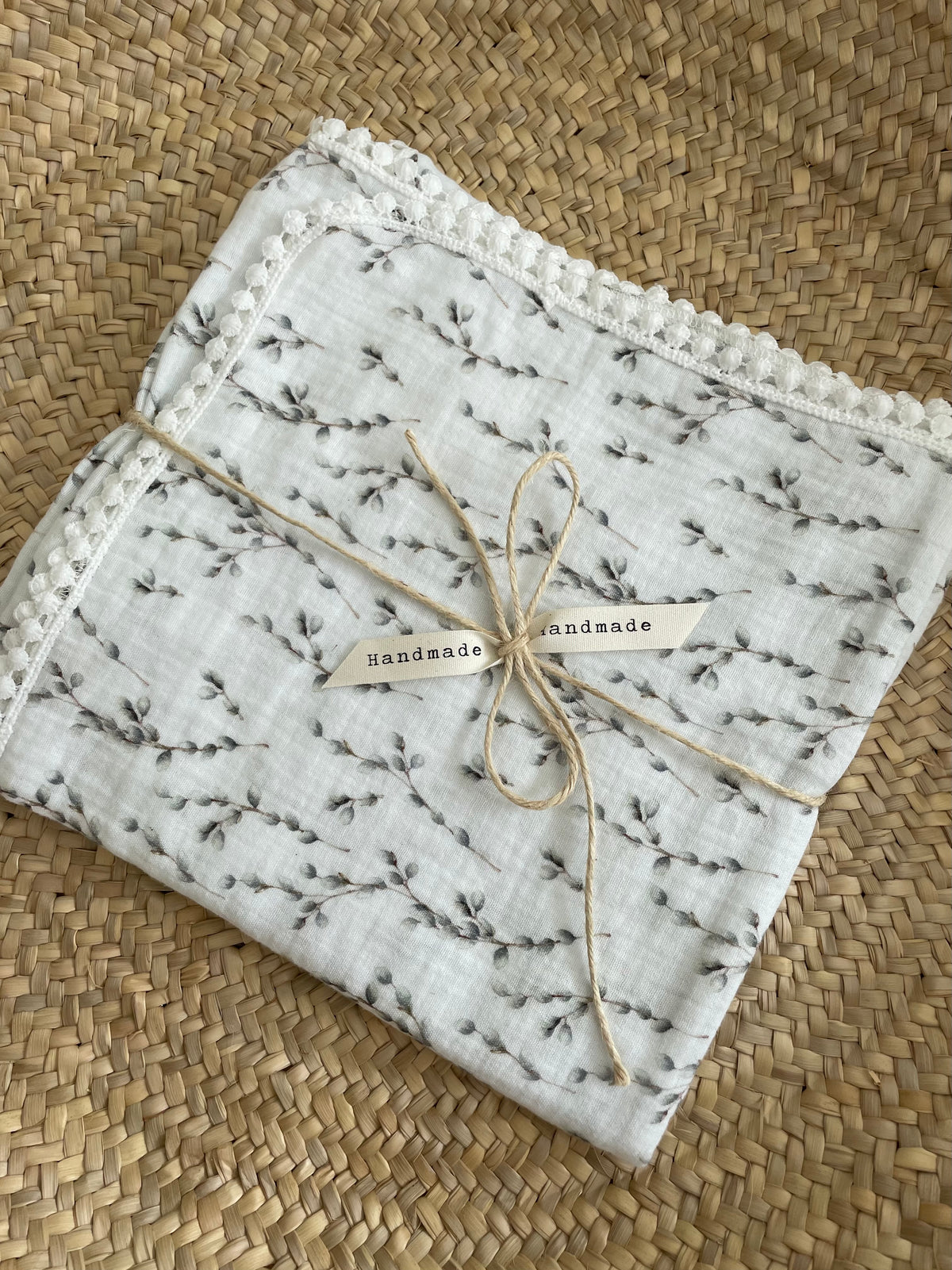 Hydrofiele doek, Swaddle wilgentakjes kant