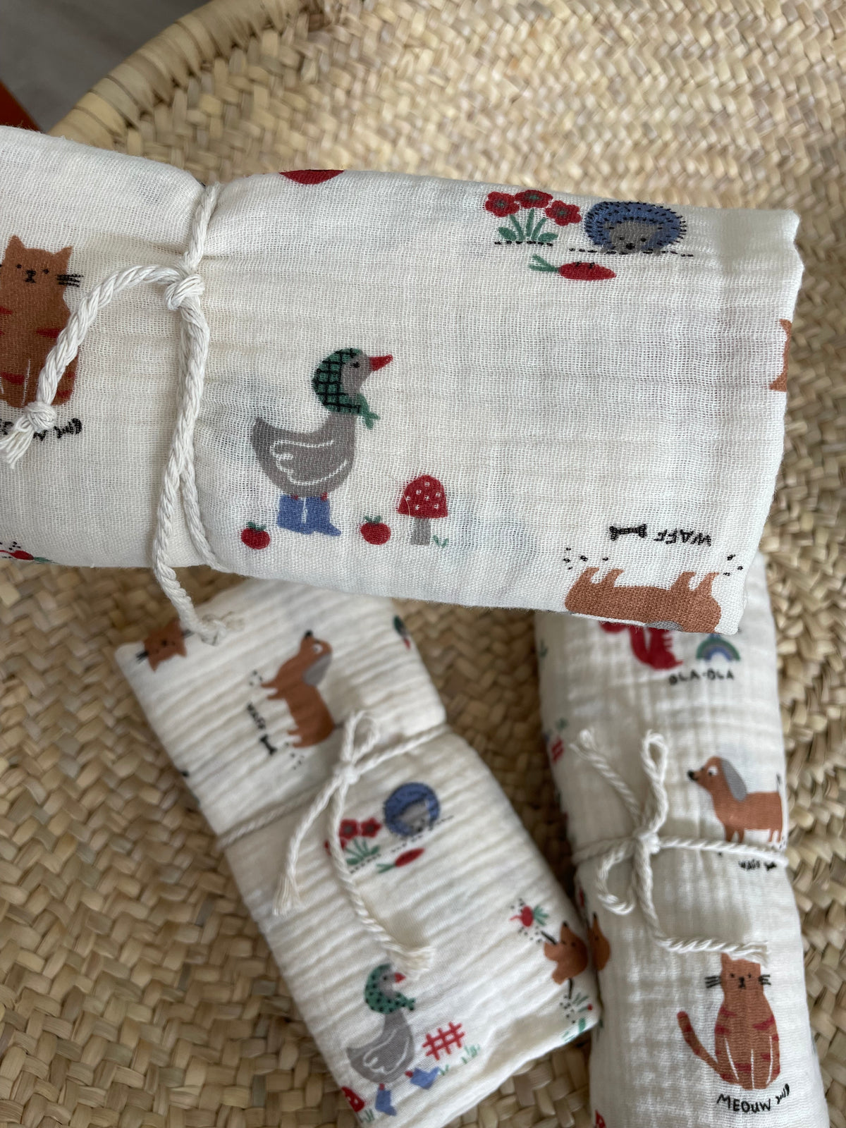 Hydrofiele doek, Swaddle herfst pret