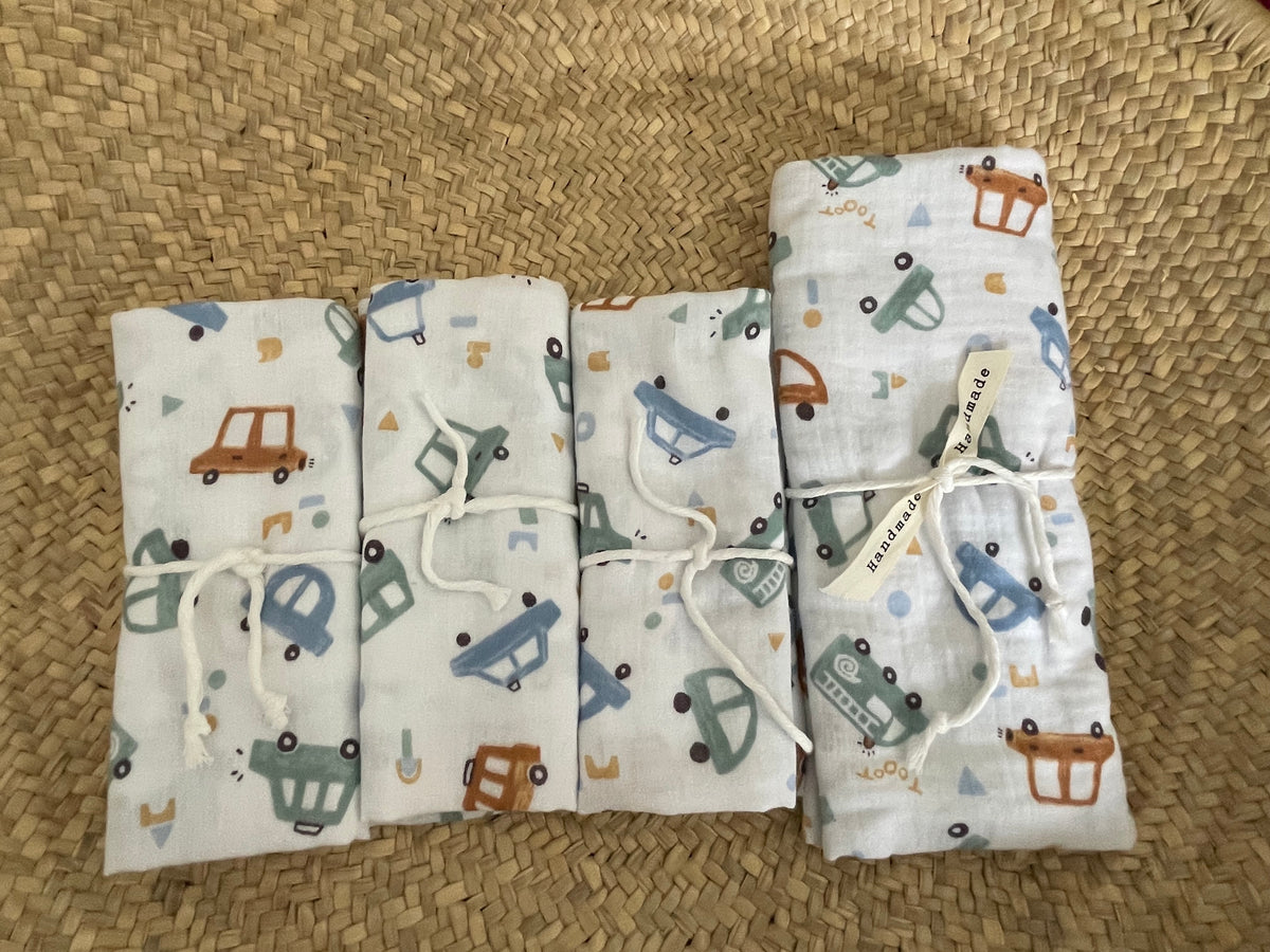 Hydrofiele doek, Swaddle auto’s