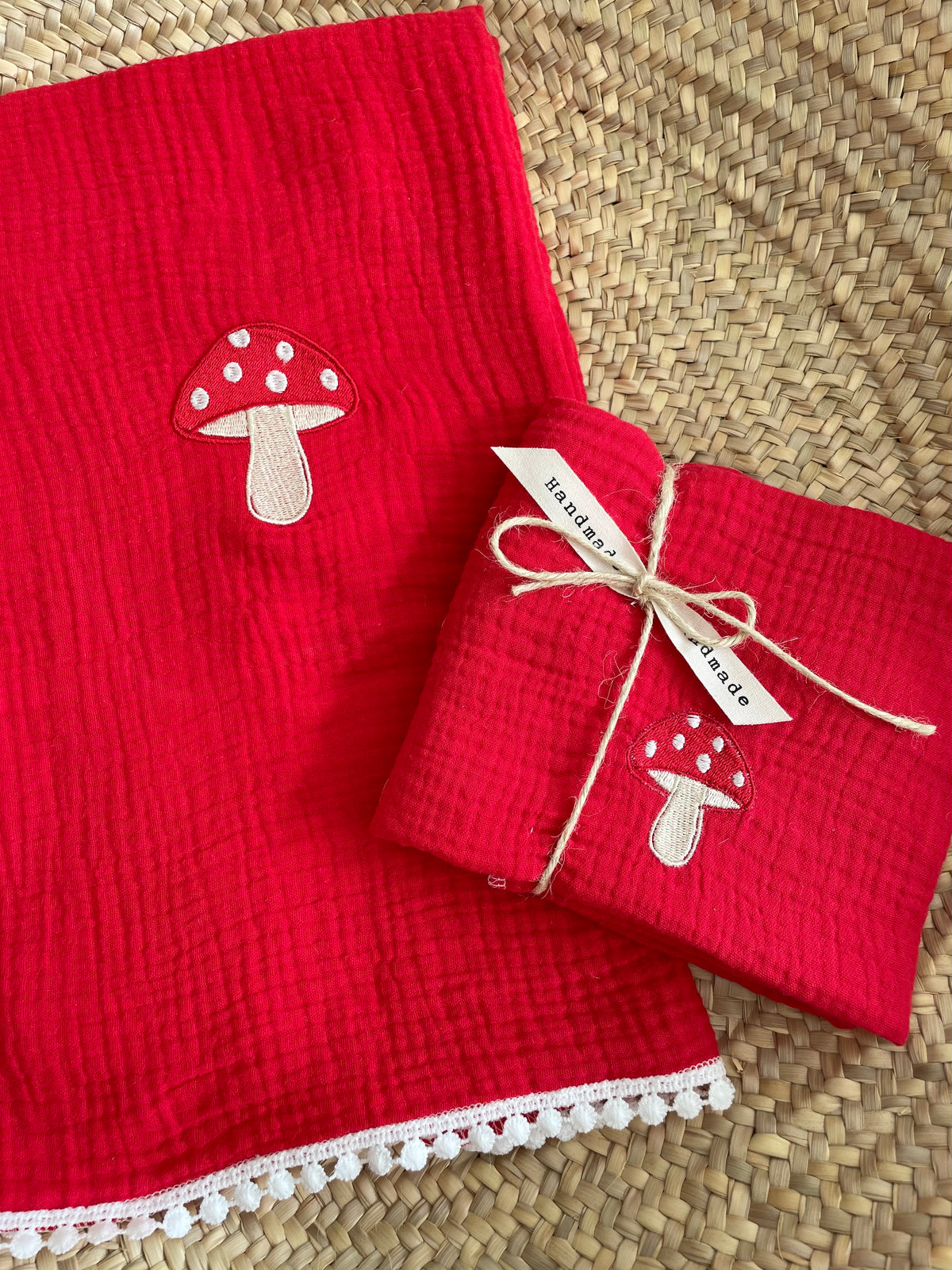 Hydrofiele doek, Swaddle paddenstoel kant