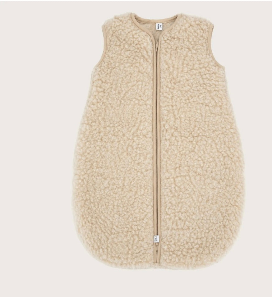 Slaapzak merinowol beige